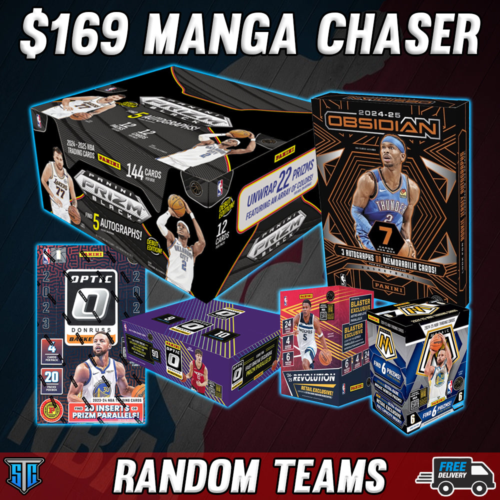 Break 1224 - NBA - Prizm Black Manga Chaser!