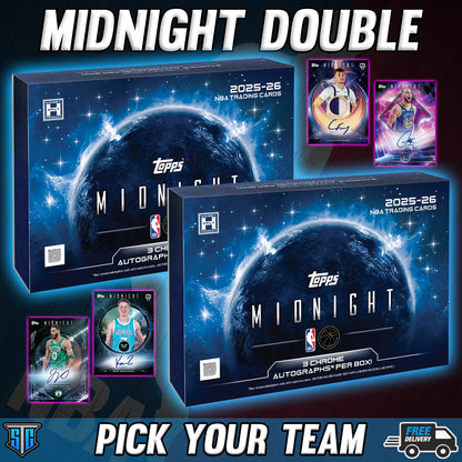 Break 1409 - NBA - Topps Midnight DOUBLE - PICK YOUR TEAM!