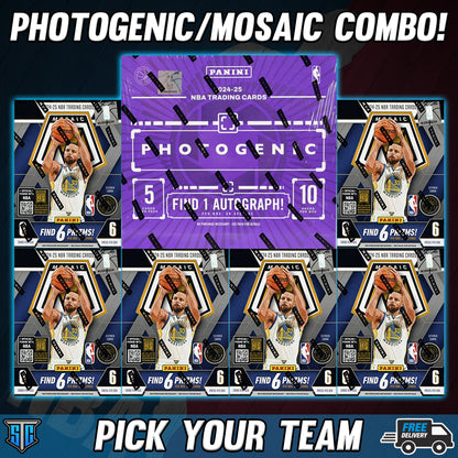 Break 879 - NBA - Photogenic/Mosaic Combo - PICK YOUR TEAM