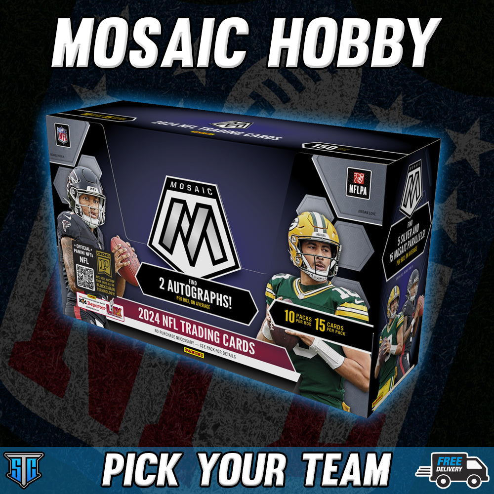 Break 289 - NFL - Mosaic Hobby - PICK YOUR TEAM!