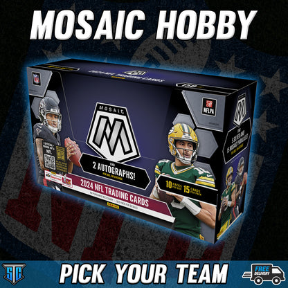 Break 340 - NFL - Mosaic Hobby - Pick your Team!