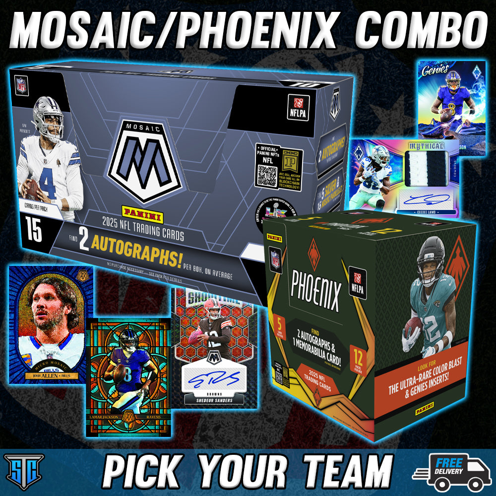 Break 1354 - NFL - Mosaic/Phoenix - PICK YOUR TEAM