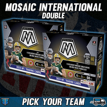 Break 135 - NFL - Mosaic Int. Hobby Double - Pick Your Team