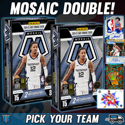 Break 796 - NBA - Mosaic Double - PICK YOUR TEAM
