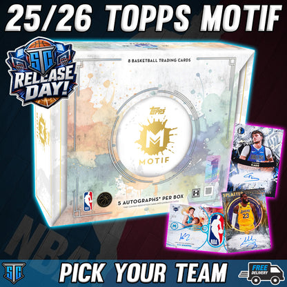 Break 2036 - NBA - 25/26 Topps Motif - PICK YOUR TEAM