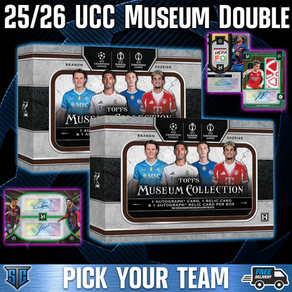 Break 2122 - SOCCER - 25/26 UCC Museum Double - PICK YOUR TEAM