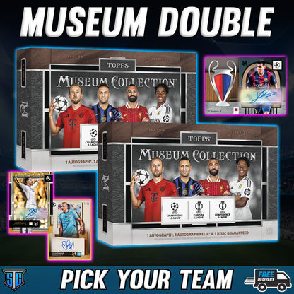 Break 1344 - SOCCER - Museum Collection UCC Double - PICK YOUR TEAM
