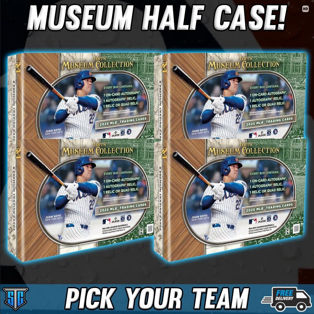 Break 1411 - MLB - 2025 Topps Museum Half Case (2nd Half!) - PICK YOUR TEAM