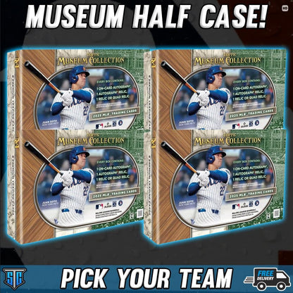 Break 1411 - MLB - 2025 Topps Museum Half Case (2nd Half!) - PICK YOUR TEAM