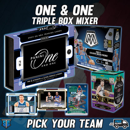 Break 090 - NBA - One & One Triple Box Mixer - Pick Your Team