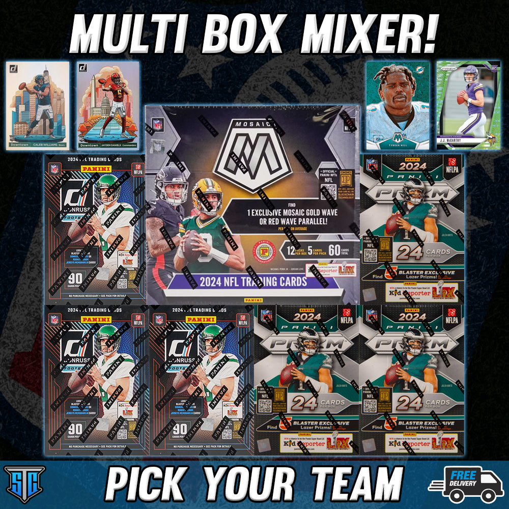 Break 123 - NFL - Multi Box Mixer - Pick Your Team