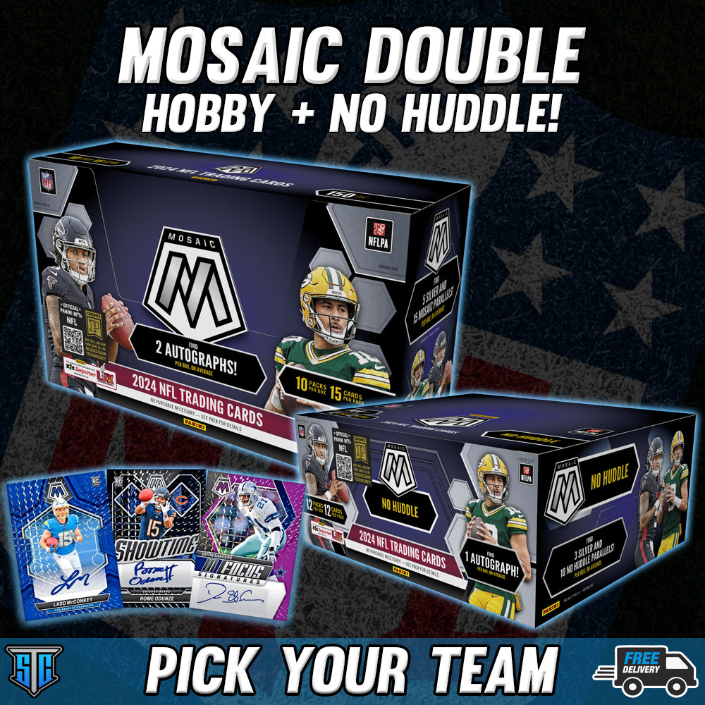 Break 089 - NFL - Double Mosaic Combo - PICK YOUR TEAM