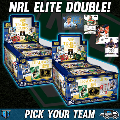 Break 929 - NRL - Elite Hobby Double - PICK YOUR TEAM