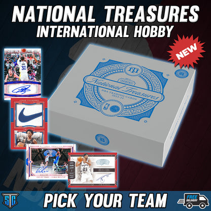Break 121 - NBA - National Treasures International Hobby - Pick Your Team