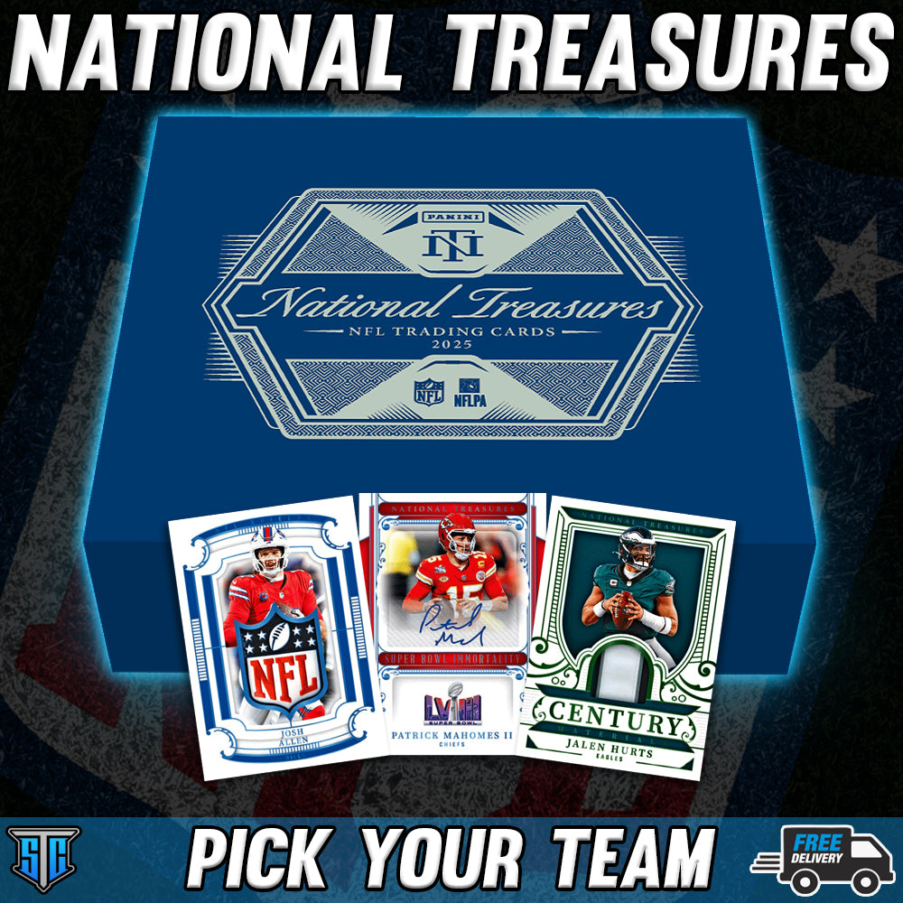 Break 1449 - NFL - 2025 National Treasures - PICK YOUR TEAM