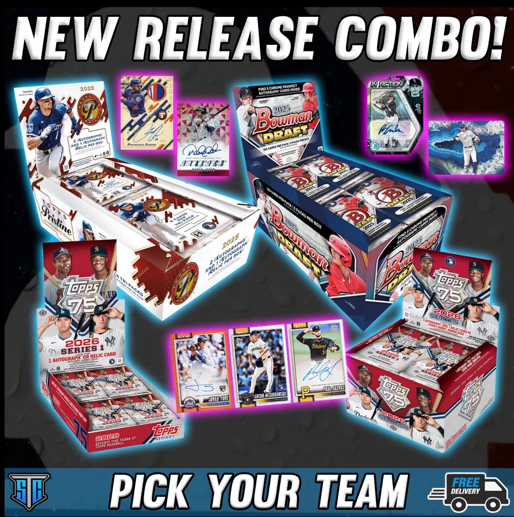 Break 1425 - MLB - Four Box Banger! - PICK YOUR TEAM