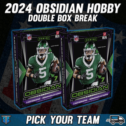 Break 385 - NFL - Obsidian Double - Pick your Team!