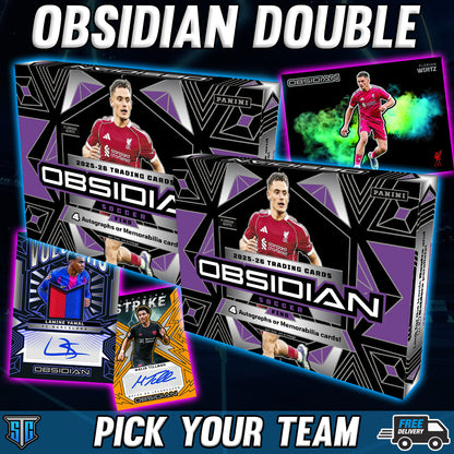 Break 1963 - SOCCER - 25/26 Obsidian Double - PICK YOUR TEAM
