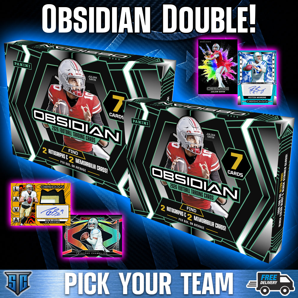 Break 2219 - NFL - Obsidian Double - PICK YOUR TEAM