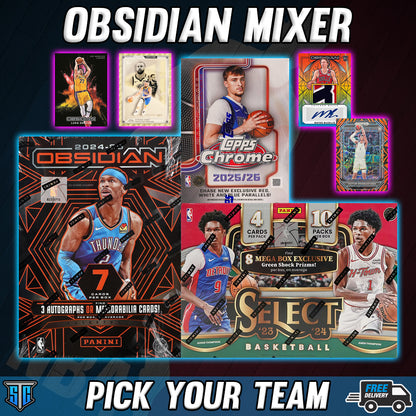 Break 1565 - NBA - Obsidian Mixer - PICK YOUR TEAM!