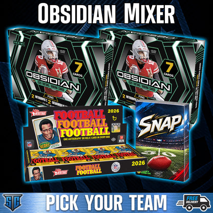 Break 2211 - NFL - Obsidian Mixer - PICK YOUR TEAM