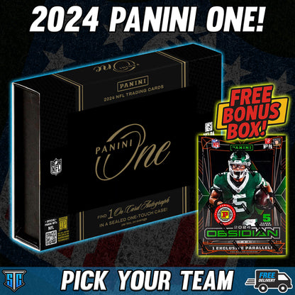 Break 1051 - NFL - Panini One - PICK YOUR TEAM + FREEBIE!