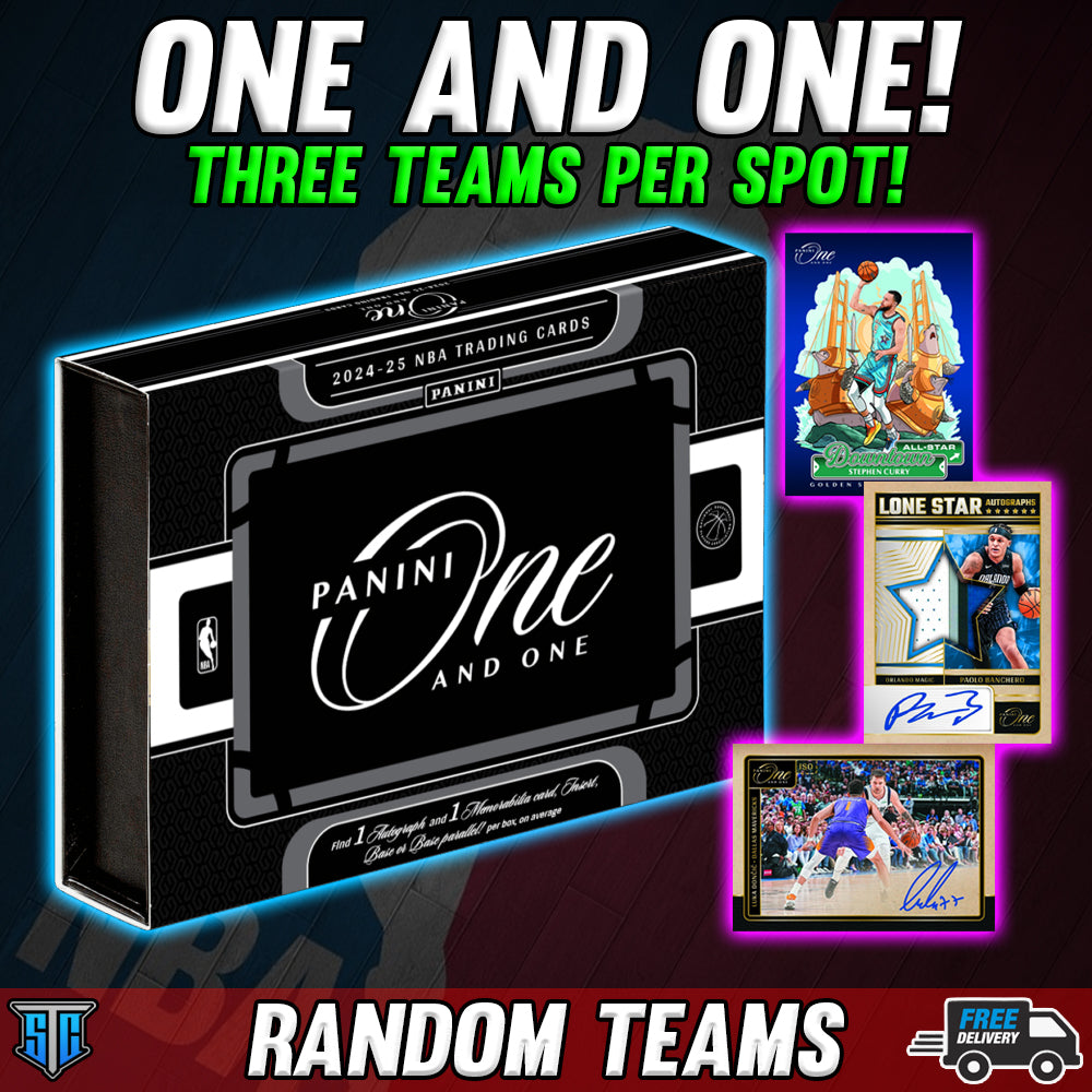 Break 1577 - NBA - One and One - THREE TEAMS PER SPOT