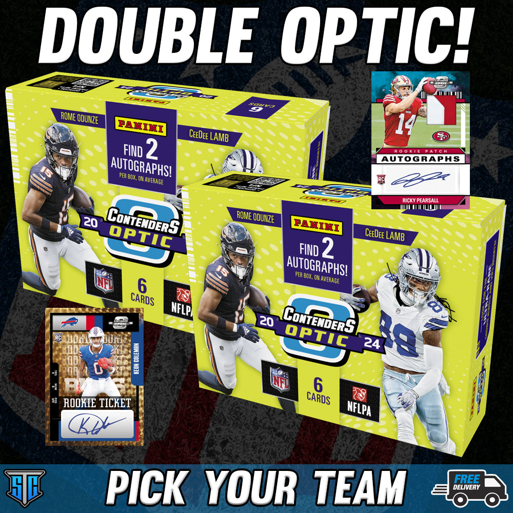 Break 734 - NFL - Contenders Optic Double! - PICK YOUR TEAM