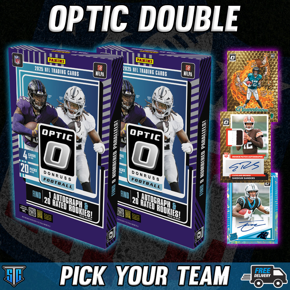 Break 1375 - NFL - Optic Double - PICK YOUR TEAM