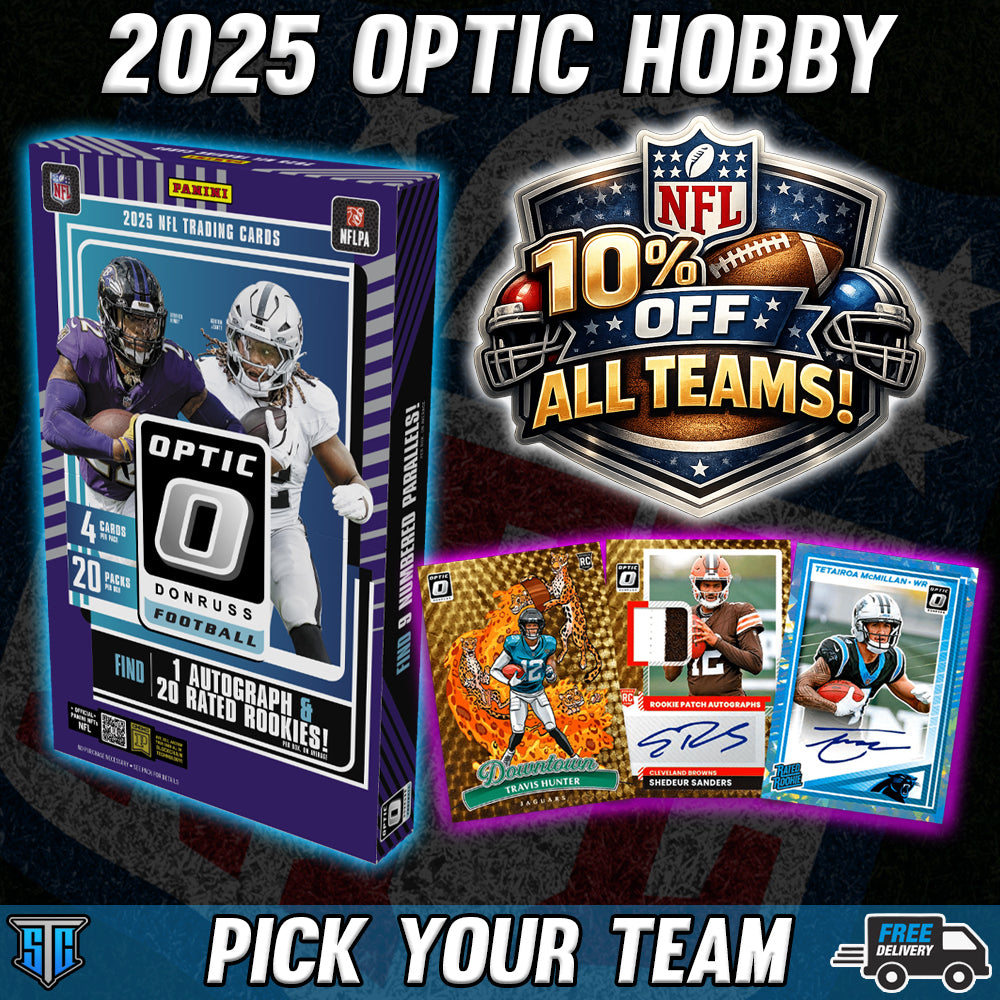 Break 1391 - NFL - Optic Hobby - 10% off all teams!