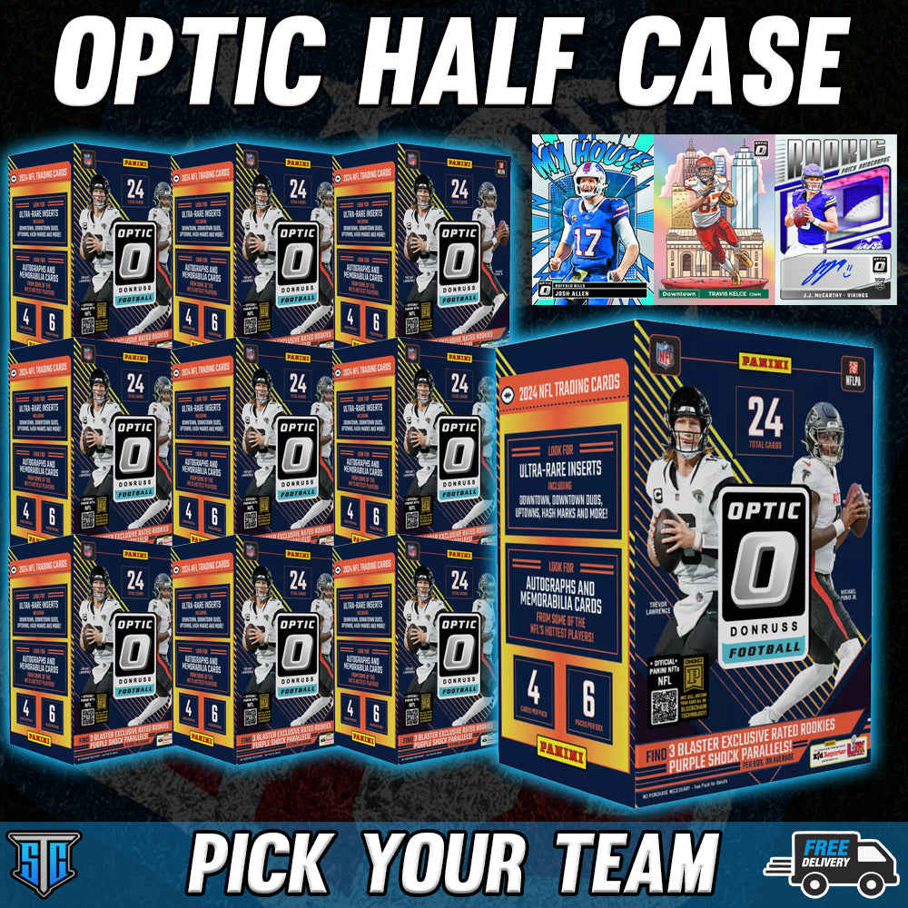 Break 672 - NFL - Optic Blaster Half Case - PICK YOUR TEAM
