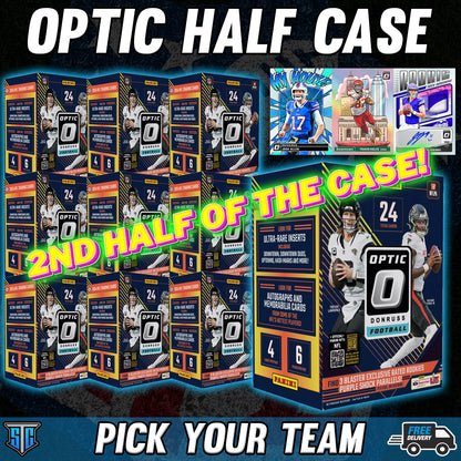 Break 675 - NFL - Optic Blaster Half Case - PICK YOUR TEAM