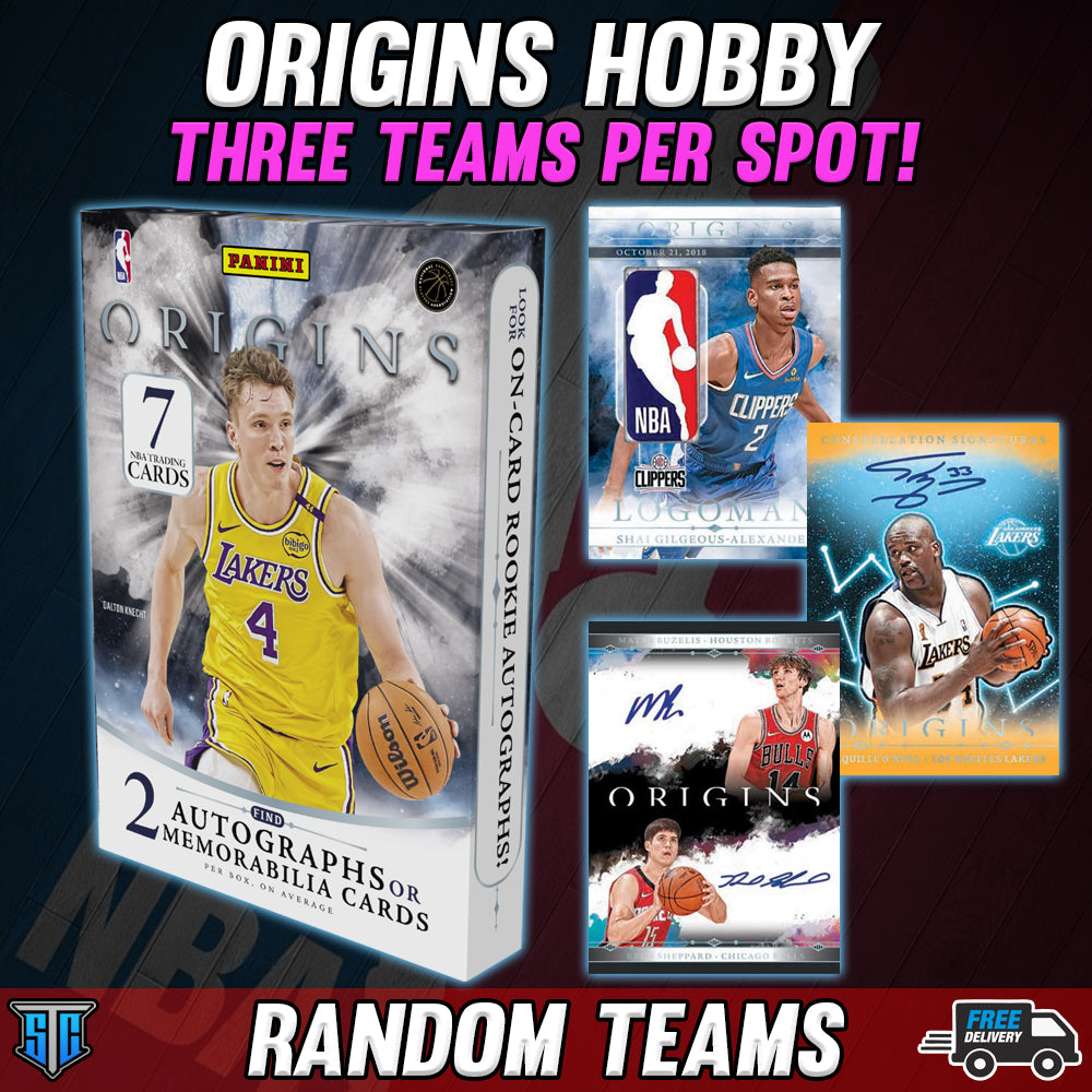 Break 464 - NBA - 24/25 Origins Hobby - Three Teams Per Spot!