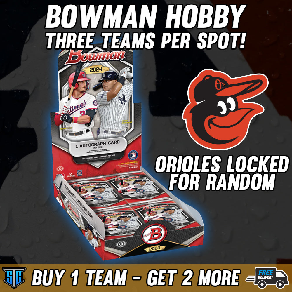Break 376 - MLB - Bowman Hobby 10 Spotter - Pick 1 Team & Get 2 Free!