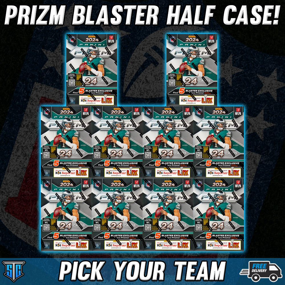 Break 478 - NFL - Prizm Blaster HALF CASE! - Pick Your Team