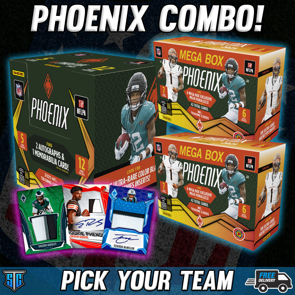 Break 1369 - NFL - Phoenix Hobby Combo - PICK YOUR TEAM