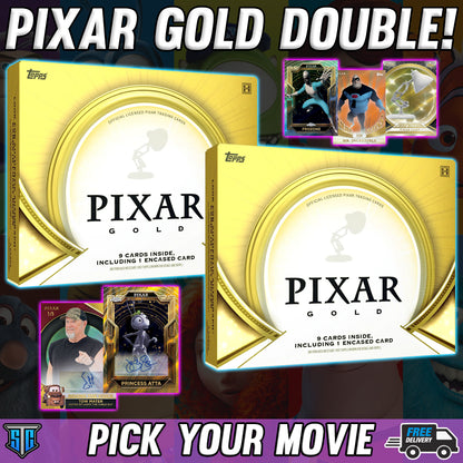 Break 1380 - DISNEY - Topps Pixar Gold Double - PICK YOUR MOVIE!