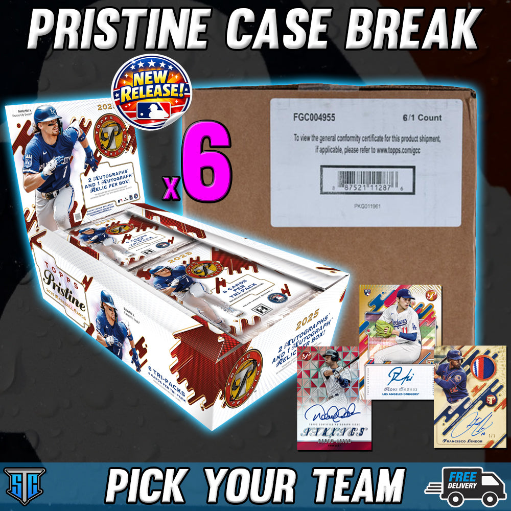 Break 1424 - MLB - Topps Pristine FULL CASE - PICK YOUR TEAM - PRESALE
