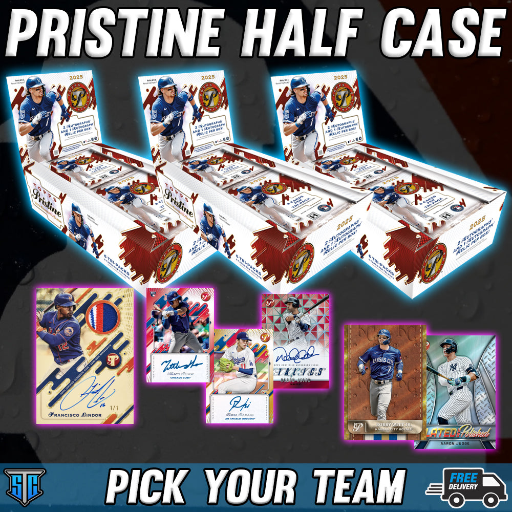 Break 1428 - MLB - Topps Pristine HALF CASE - PICK YOUR TEAM