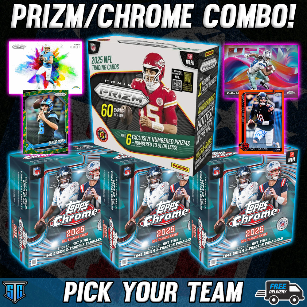 Break 2032 - NFL - Prizm/Chrome Combo! - PICK YOUR TEAM