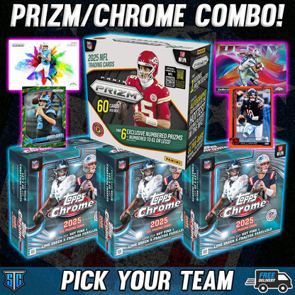 Break 2032 - NFL - Prizm/Chrome Combo! - PICK YOUR TEAM