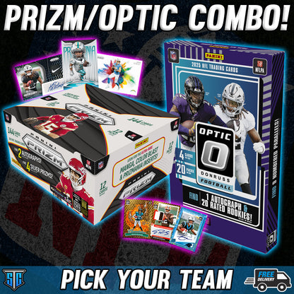Break 1405 - NFL - Prizm/Optic Combo - PICK YOUR TEAM