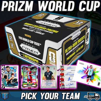 Break 1870 - SOCCER - 2026 Prizm World Cup Hobby - PICK YOUR TEAM
