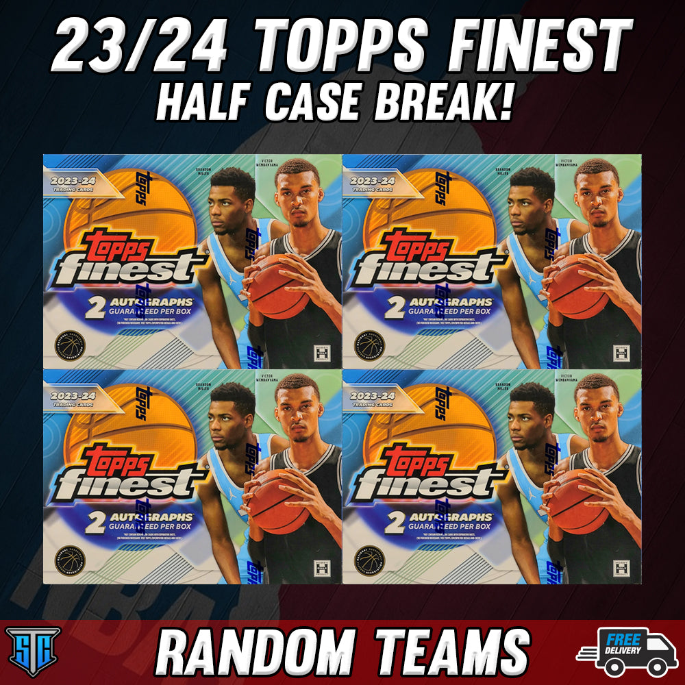 Break 142 - NBA - Topps Finest HALF CASE - Only $69 a Spot!
