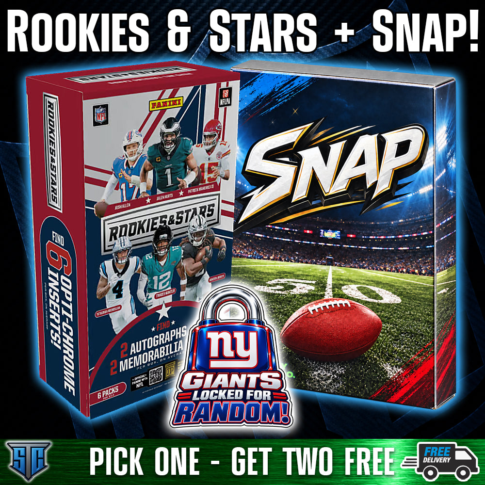 Break 2190 - NFL - Rookies & Stars + Snap Repack! - BUY ONE, GET TWO FREE!