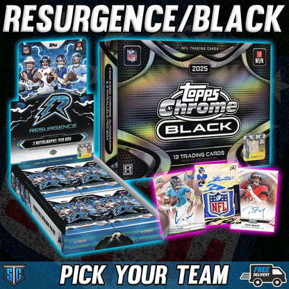 Break 1979 - NFL - Resurgence/Black Combo - PICK YOUR TEAM