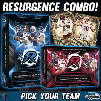 Break 636 - NFL - Resurgence Combo - PICK YOUR TEAM