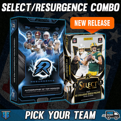 Break 708 - NFL - Select H2+Resurgence Combo! - PICK YOUR TEAM