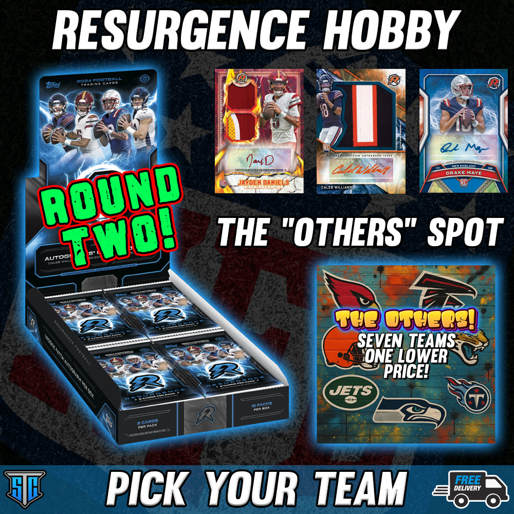 Break 1337 - NFL - 2024 Topps Resurgence Hobby ROUND 2 - PICK YOUR TEAM