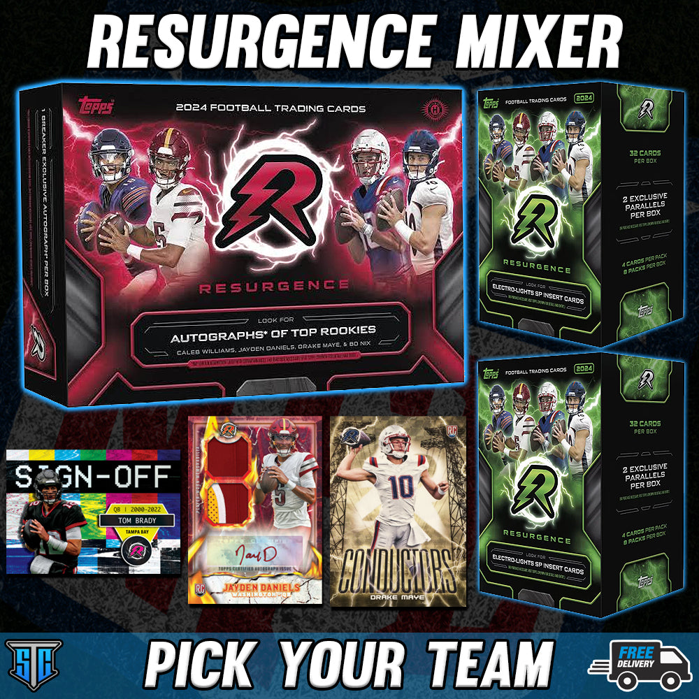 Break 633 - NFL - Topps Resurgence Mixer - PICK YOUR TEAM